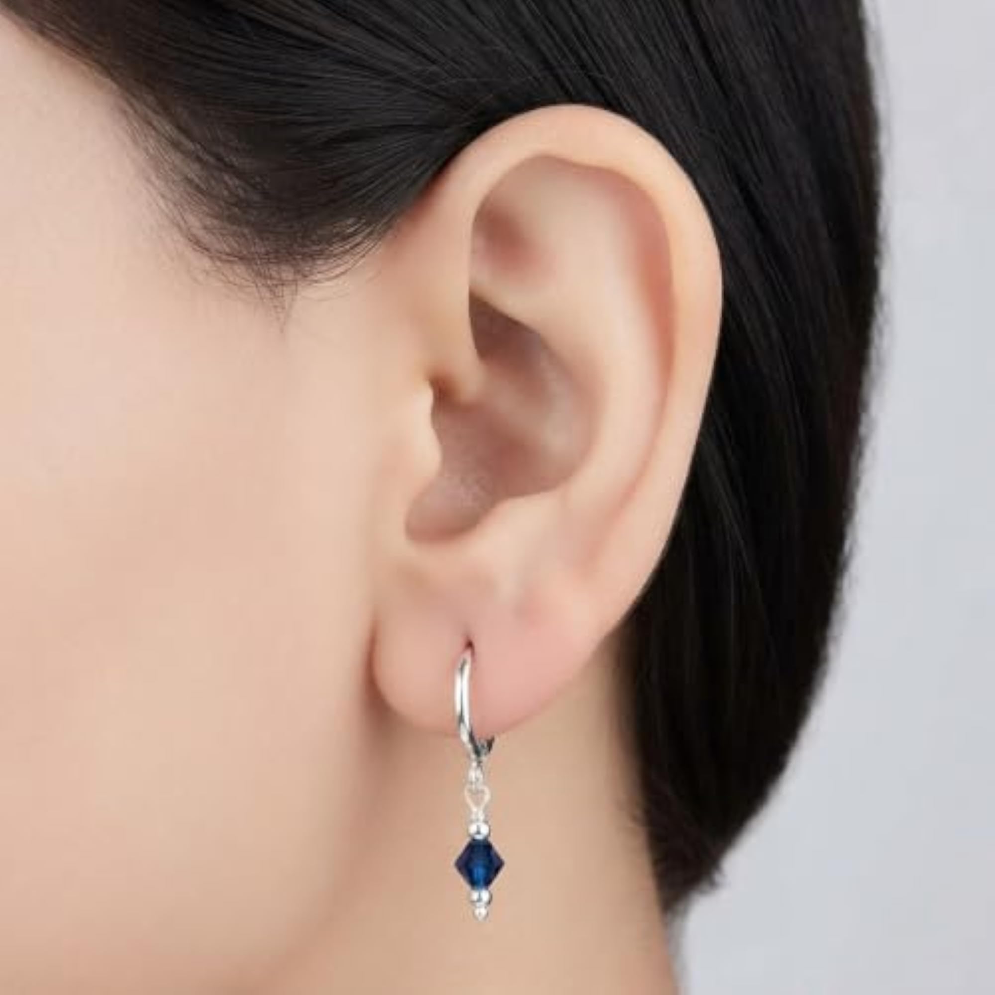 925 Small Size Silver Bali Hoops Earrings in Pure 92.5 Sterling Silver